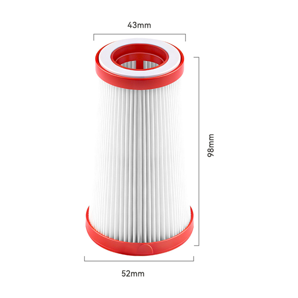 Washable & Reusable HEPA Filter Replacement Fit for Xiaomis Mijias Dust Mite Vacuum Cleaner 2 Pro E401CN Spare Parts Accessory
