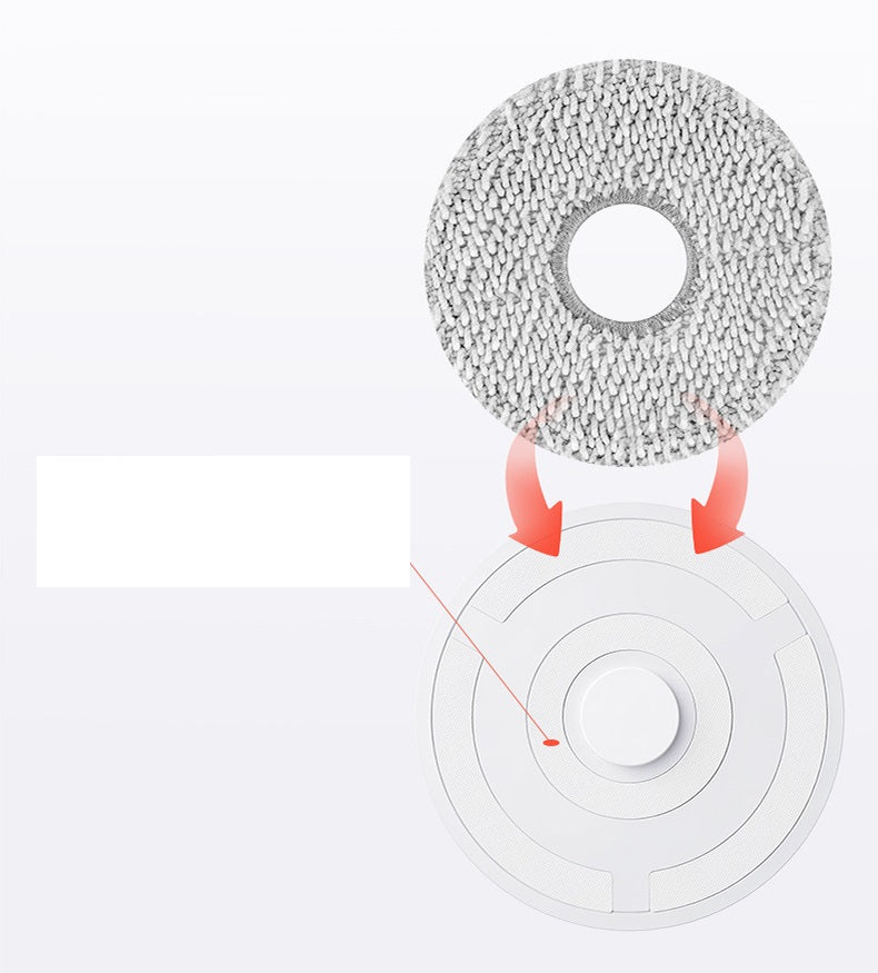 Professional OEM Factory Custom Logo Mop Cloth Module and Bracket Fit for Xiaomis Mijias M30 PRO C107 Robot Vacuum Parts