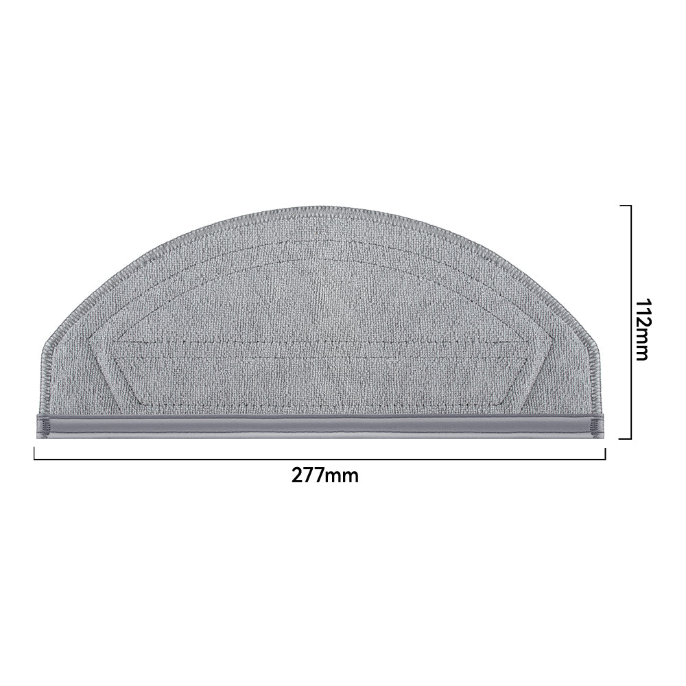 Reusable Washable Mop Pads Replacement Mop Cloth Pads Fit for Roborock G30S Pro Robot Vacuum Cleaner Spare Parts