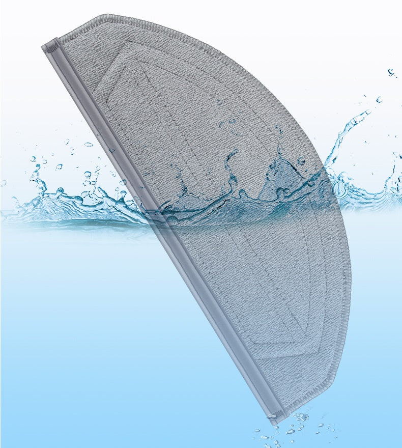 Reusable Washable Mop Pads Replacement Mop Cloth Pads Fit for Roborock G30S Pro Robot Vacuum Cleaner Spare Parts