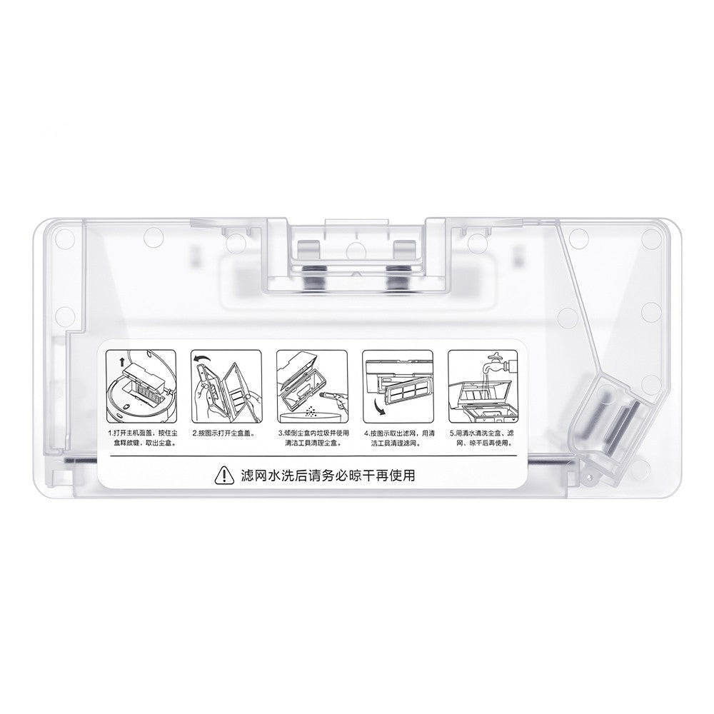 Expert ODM Supplier Precise Fitment Easy Empty Trash Box Fit for Xiaomis Mijias M30 Pro All in One Robot Vacuum Cleaner Parts
