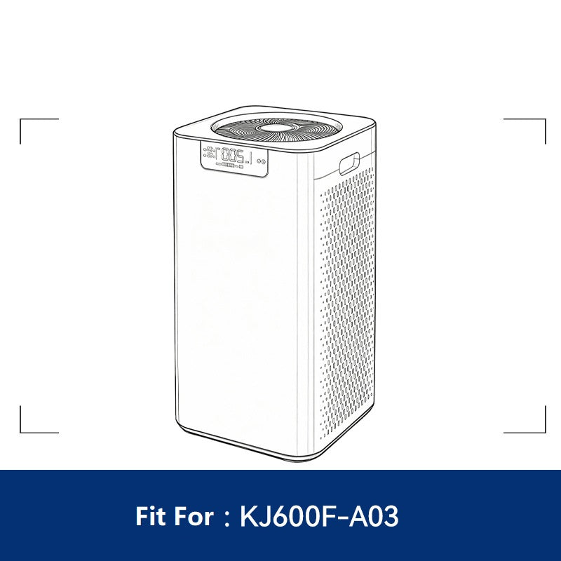 Wholesale Supply Private Label Multi Layer Air Purifier HEPA Filter Element for SoleusAir KJ600F-A03 Parts