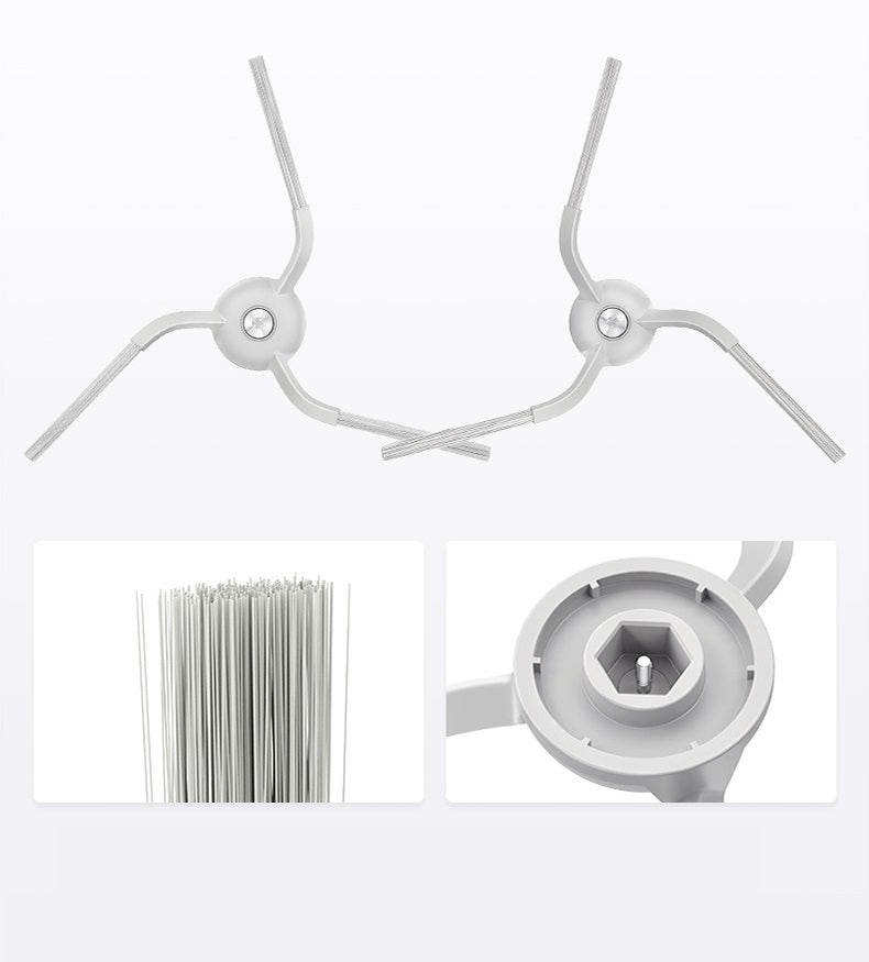 Customized Package High Efficiency Robot Vacuum Side Brush Cleaning Accessory for DJI ROMO A ROMO S ROMO P System