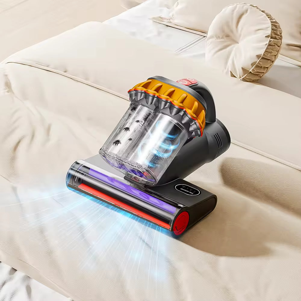 Mattress Vacuum Cleaner, Mattress Cleaning Machine Deep Cleaning Machine, Powerful Vacuum Cleaner with UV And Hot Air Heating Function, Handheld Dual Cup Type Suitable for Cleaning Beds/sofas/carpets, Baby Beds, Portable Handheld Vacuum Cleaner