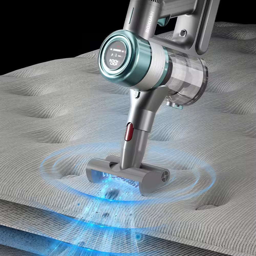 Cordless Vacuum Cleaner for Home, 6-in-1 Rechargeable Electric Handheld Vacuum Cleaner/detachable Battery, Running Time Of 45 Minutes, 50.5-ounce Dust Cup, LED Brush, Home Vacuum Cleaner, Hardwood Floor, Carpet And Pet Hair Car Cleaning