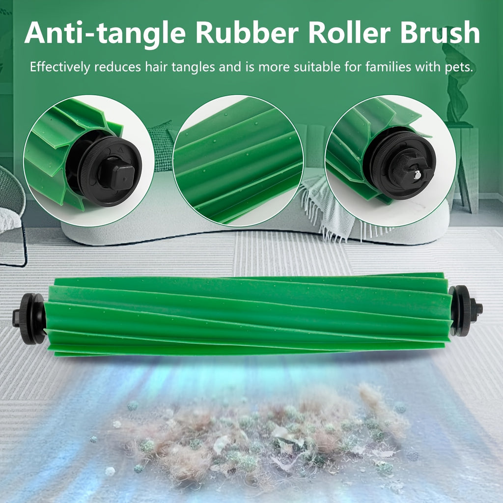 Main Brush HEPA Filter Side Brush Dust Bag Mop Cloth Replacement Fit for IRobots Roombas 505 Combo & 405 Combo Vacuum Cleaner