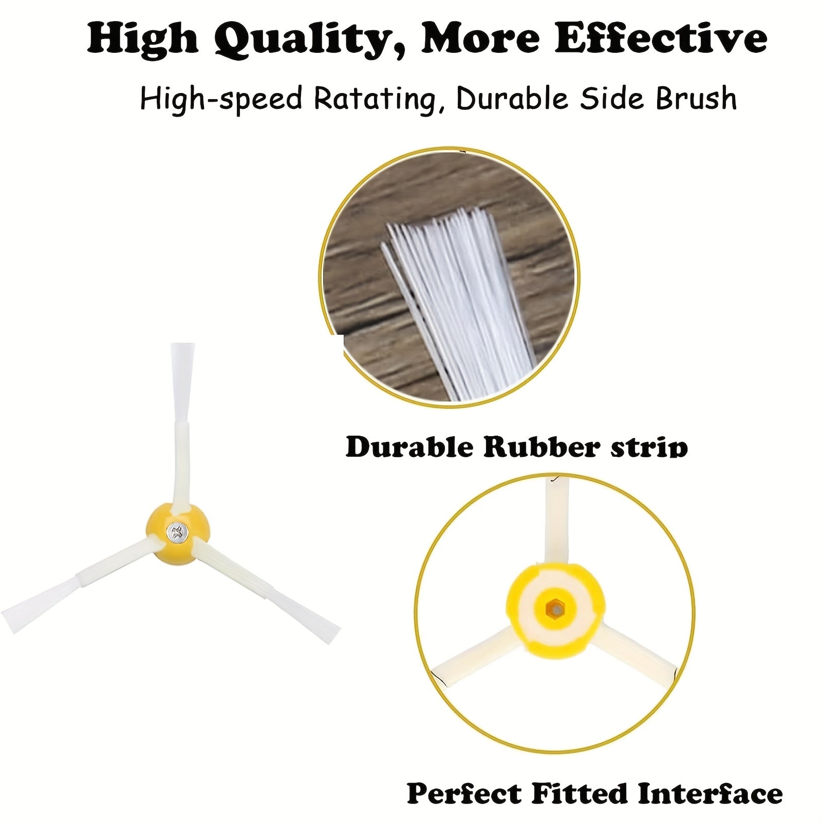 Main Side Brush Hepa Filter Replacement Parts Compatible for IRobots Roombas 850 860 861 864 866 870 880 890 891 960 961 980 981