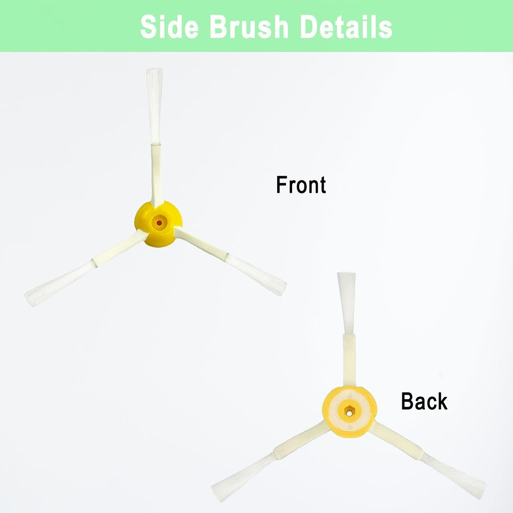 Main Side Brush Hepa Filter Replacement Parts Compatible for IRobots Roombas 850 860 861 864 866 870 880 890 891 960 961 980 981