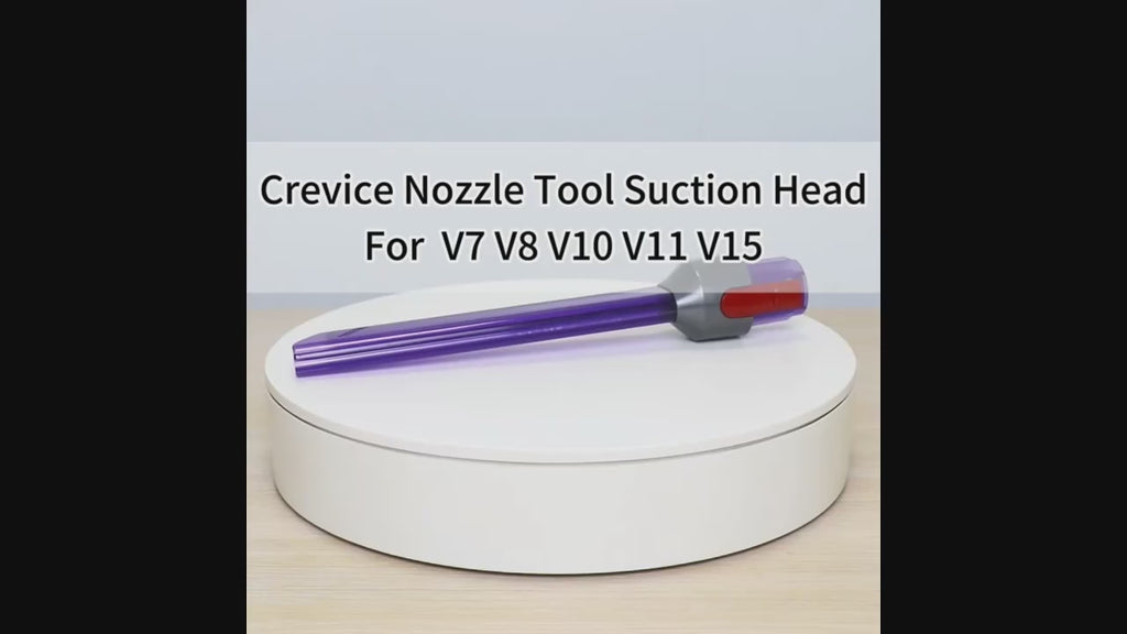 LED Light Pipe Crevice Tool Suction Crevice Head for Dyson V7 V8 V10 V11 V15 Vacuum Cleaner Replacement Parts
