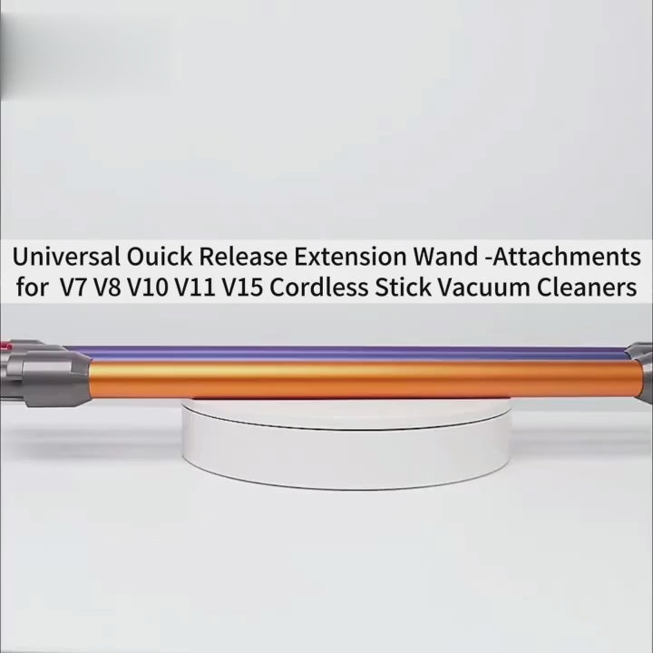 Quick-Release Extension Wand for V7, V8, V10, V11 & V15 Cordless Stick Vacuums - Durable ABS Material, Easy Install, Replacement Accessories
